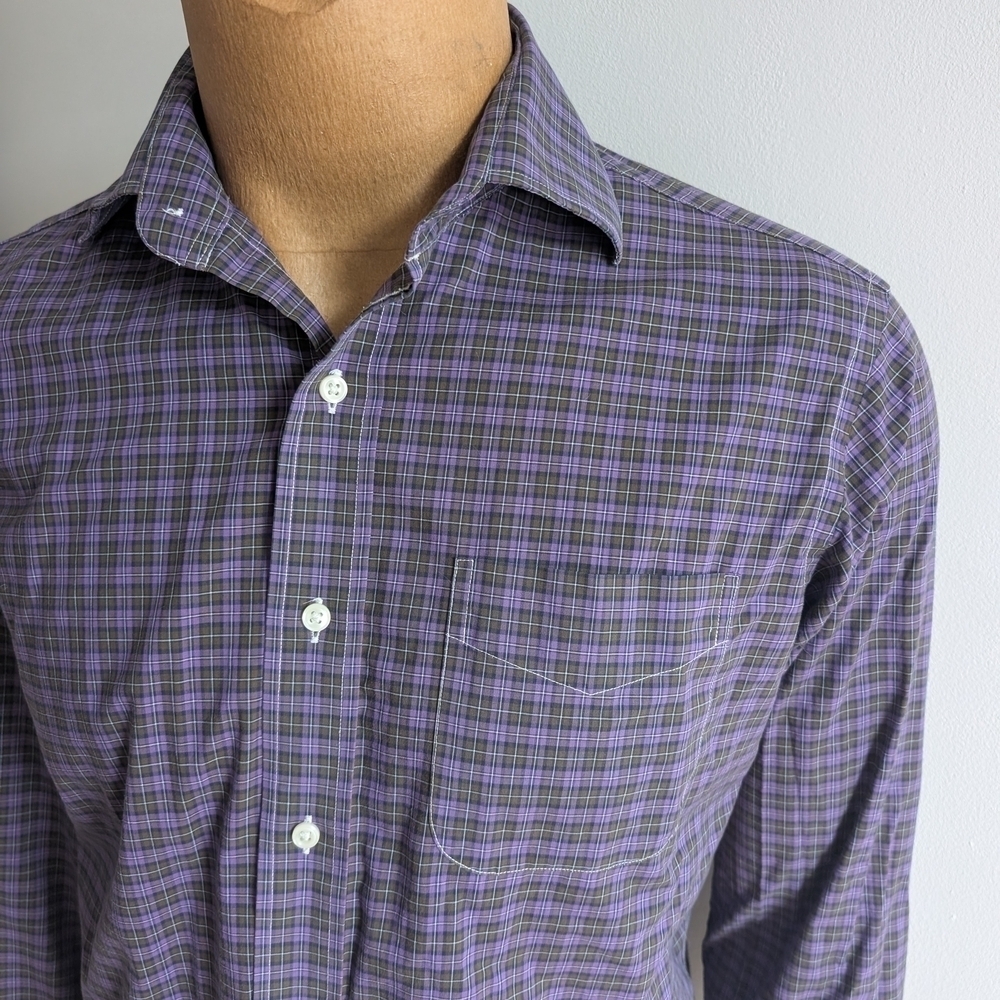 Ralph Lauren Purple Casual Button Down Shirt